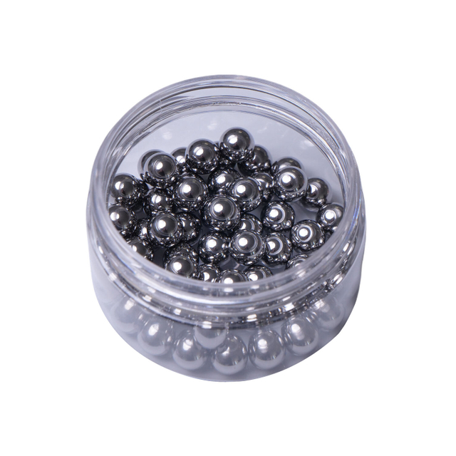 Bille en acier inoxydable 316L ultra-pr&eacute;cision 1/4' pour pompes m&eacute;dicales